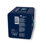 Seni® Man Active Bladder Control Pad 8-9/10 X 10-3/5 Inch Moderate Absorbency Super Absorbent Core One Size Fits Most (1231330_CS) 90/CS