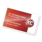 Fellowes® Laminating Pouches, 5 mil, 4.25" x 2.5", Gloss Clear, 25/Pack (FEL52003) Each