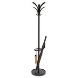 Alba™ Brio Coat Stand, 13.75w x 13.75d x 66.25h, Black (ABAPMBRION) Each
