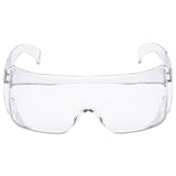 3M™ Tour Guard V Safety Glasses, One Size Fits Most, Clear Frame/Lens, 20/Box (MMMTGV0120) Box of 20