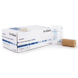 McKesson Cohesive Bandage 4 Inch X 5 Yard Self-Adherent Closure Tan Sterile Standard Compression (520553_EA) 1/EA