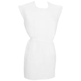 McKesson Patient Exam Gown One Size Fits Most White Disposable (906756_CS) 50/CS