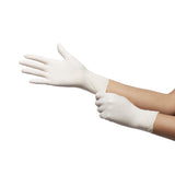 McKesson Confiderm® Exam Glove Large NonSterile Latex Standard Cuff Length Textured Fingertips Ivory Not Rated (921594_BX) 100/BX