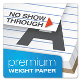 Ampad® Gold Fibre Writing Pads, Wide/Legal Rule, 50 White 8.5 x 11.75 Sheets, 4/Pack (TOP20031) Pack of 4