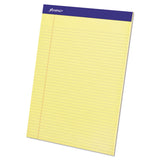 Ampad® Perforated Writing Pads, Narrow Rule, 50 Canary-Yellow 8.5 x 11.75 Sheets, Dozen (TOP20222) 1 Dozen