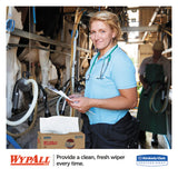 WypAll® L10 SANI-PREP Dairy Towels, POP-UP Box, 1-Ply, 10.25 x 10.5, White, 110/Pack, 18 Packs/Carton (KCC01772) Box of 18