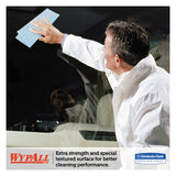 WypAll® L10 Windshield Towels, 1-Ply, 9.1 x 10.25, Light Blue, 224/Pack, 10 Packs/Carton (KCC05123) 10 Boxes of 224