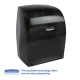 Kimberly-Clark Professional* Sanitouch Hard Roll Towel Disp, 12.63 x 10.2 x 16.13, Smoke (KCC09990) Each