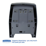 Kimberly-Clark Professional* Sanitouch Hard Roll Towel Dispenser, 12.63 x 10.2 x 16.13, Smoke (KCC09996) Each