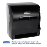 Kimberly-Clark Professional* Lev-R-Matic Roll Towel Dispenser, 13.3 x 9.8 x 13.5, Smoke (KCC09765) Each