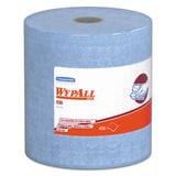 WypAll® X90 Cloths, Jumbo Roll, 2-Ply, 11.1 x 13.4, Denim Blue, 450/Roll (KCC12889) Box of 450