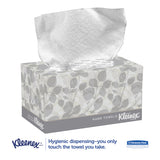 Kleenex® Hand Towels, POP-UP Box, Cloth, 1-Ply, 9 x 10.5, Unscented, White, 120/Box, 18 Boxes/Carton (KCC01701CT) Case of 18