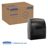 Kimberly-Clark Professional* Sanitouch Hard Roll Towel Dispenser, 12.63 x 10.2 x 16.13, Smoke (KCC09996) Each
