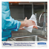 Kleenex® Multi-Fold Paper Towels, 4-Pack Bundles, 1-Ply, 9.2 x 9.4, White, 150/Pack, 16 Packs/Carton (KCC88130) Case of 2400