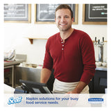 Scott® MegaCartridge Napkins, 1-Ply, 8 2/5 x 6 1/2, White, 875/Pack, 6 Packs/Carton (KCC98908) 6 Packs of 875