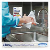 Kleenex® Premiere Kitchen Roll Towels, 1-Ply, 11 x 10.4, White, 70/Roll, 24 Rolls/Carton (KCC13964) Case of 24