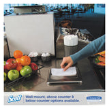 Scott® MegaCartridge Napkins, 1-Ply, 8 2/5 x 6 1/2, White, 875/Pack, 6 Packs/Carton (KCC98908) 6 Packs of 875