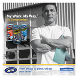 Scott® Shop Towels, Standard Roll, 1-Ply, 9.4 x 11, Blue, 55/Roll, 30 Rolls/Carton (KCC75130) Box of 30