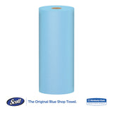 Scott® Shop Towels, Standard Roll, 1-Ply, 9.4 x 11, Blue, 55/Roll, 30 Rolls/Carton (KCC75130) Box of 30