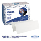 Kleenex® Multi-Fold Paper Towels, 4-Pack Bundles, 1-Ply, 9.2 x 9.4, White, 150/Pack, 16 Packs/Carton (KCC88130) Case of 2400