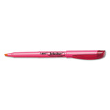 BIC® Brite Liner Highlighter, Assorted Ink Colors, Chisel Tip, Assorted Barrel Colors, 5/Set (BICBLP51WASST) Pack of 5