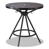 Safco® CoGo Tables, Steel, Round, 30" Diameter x 29.5h, Black, Ships in 1-3 Business Days (SAF4361BL) Each