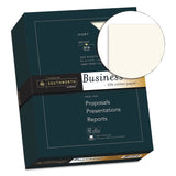 Southworth® 25% Cotton Business Paper, 95 Bright, 24 lb Bond Weight, 8.5 x 11, Ivory, 500 Sheets/Ream (SOU404IC) Box of 500