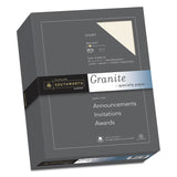 Southworth® Granite Specialty Paper, 24 lb Bond Weight, 8.5 x 11, Ivory, 500/Ream (SOU934C) Box of 500