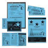 Astrobrights® Color Cardstock, 65 lb Cover Weight, 8.5 x 11, Lunar Blue, 250/Pack (WAU22721) Each