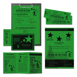 Astrobrights® Color Cardstock, 65 lb Cover Weight, 8.5 x 11, Gamma Green, 250/Pack (WAU22741) Each