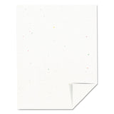 Astrobrights® Color Cardstock, 65 lb Cover Weight, 8.5 x 11, Stardust Flecked White, 250/Pack (WAU22401) Each