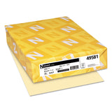 Neenah Paper Exact Index Card Stock, 110 lb Index Weight, 8.5 x 11, Ivory, 250/Pack (WAU49581) Pack of 250