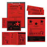 Astrobrights® Color Cardstock, 65 lb Cover Weight, 8.5 x 11, Re-Entry Red, 250/Pack (WAU22751) Each