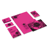 Astrobrights® Color Cardstock, 65 lb Cover Weight, 8.5 x 11, Fireball Fuchsia, 250/Pack (WAU22881) Each