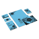 Astrobrights® Color Cardstock, 65 lb Cover Weight, 8.5 x 11, Lunar Blue, 250/Pack (WAU22721) Each