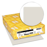 Neenah Paper Exact Index Card Stock, 110 lb Index Weight, 8.5 x 11, Gray, 250/Pack (WAU49591) Pack of 250