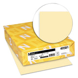 Neenah Paper Exact Index Card Stock, 110 lb Index Weight, 8.5 x 11, Ivory, 250/Pack (WAU49581) Pack of 250