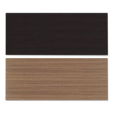 Alera® Reversible Laminate Table Top, Rectangular, 71.5w x 29.5d, Espresso/Walnut (ALETT7230EW) Each