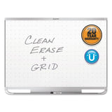 Quartet® Prestige 2 Magnetic Total Erase Whiteboard, 48 x 36, White Surface, Silver Aluminum/Plastic Frame (QRTTEM544A) Each
