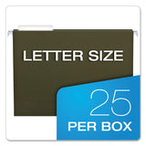 Pendaflex® Standard Green Hanging Folders, Letter Size, 1/3-Cut Tabs, Standard Green, 25/Box (PFX81601) Box of 25