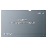3M™ Frameless Blackout Privacy Filter for 22" Widescreen Flat Panel Monitor, 16:10 Aspect Ratio (MMMPF220W1B) Each