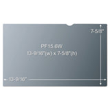 3M™ Frameless Blackout Privacy Filter for 14" Widescreen Laptop, 16:9 Aspect Ratio (MMMPF140W9B) Each
