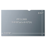 3M™ Frameless Blackout Privacy Filter for 13.3" Widescreen Laptop, 16:9 Aspect Ratio (MMMPF133W9B) Each