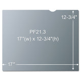 3M™ Frameless Blackout Privacy Filter for 21.3" Flat Panel Monitor (MMMPF213C3B) Each