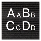 Quartet® Character Sets, Pin, White, 1"h, 300/Set (QRT4423) Set of 300