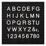 Quartet® Character Sets, Pin, White, 1"h, 300/Set (QRT4423) Set of 300