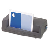 GBC® 24-Sheet 3230 Electric Two- to Three-Hole Adjustable Punch, 9/32" Holes, Gray (GBC7704270) Each