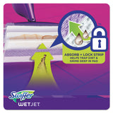 Swiffer® WetJet System Refill Cloths, 11.3" x 5.4", White, 24/Box, 4/Carton (PGC08443CT) 4 Pack of 24