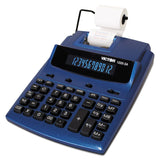 Victor® 1225-3A Antimicrobial Two-Color Printing Calculator, Blue/Red Print, 3 Lines/Sec (VCT12253A) Each