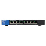 LINKSYS™ Business Desktop Gigabit PoE+ Switch, 8 Ports (LNKLGS108P) Each